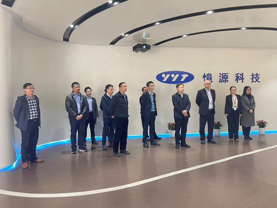 贛州市委副秘書長、政研室主任、改革辦常務副主任劉屾一行蒞臨我司調研